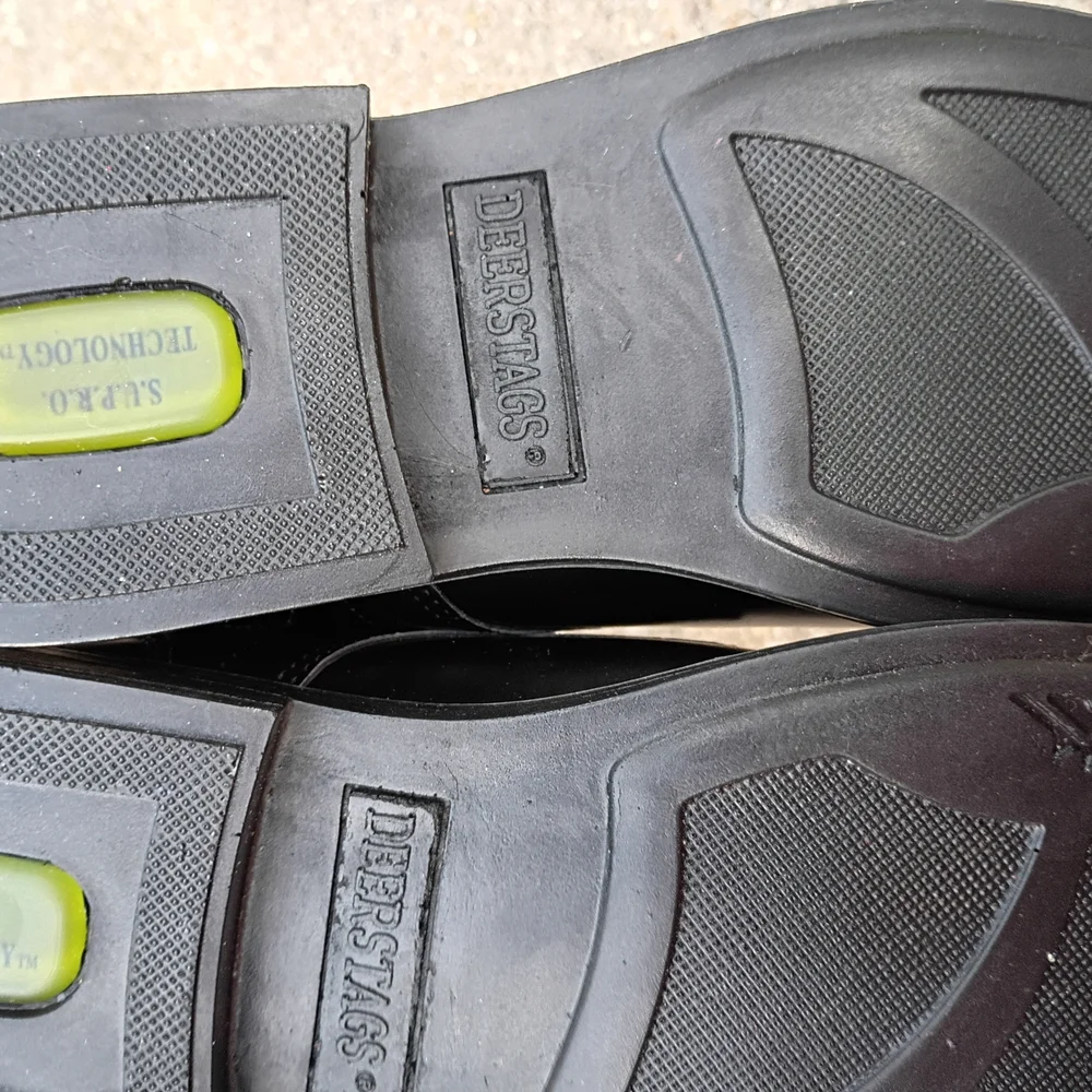 NWT Deer Stags Gabe Boy's Black Dress Shoes